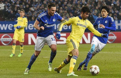 シャルケに圧勝のチェルシーが決勝T進出、欧州CL