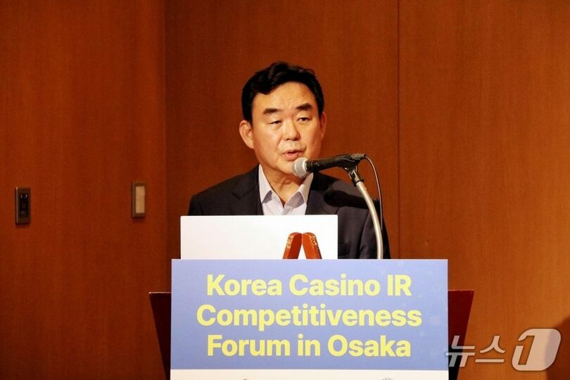 江原ランドのチェ・チョルギュ代表代行＝江原ランド提供(c)news1