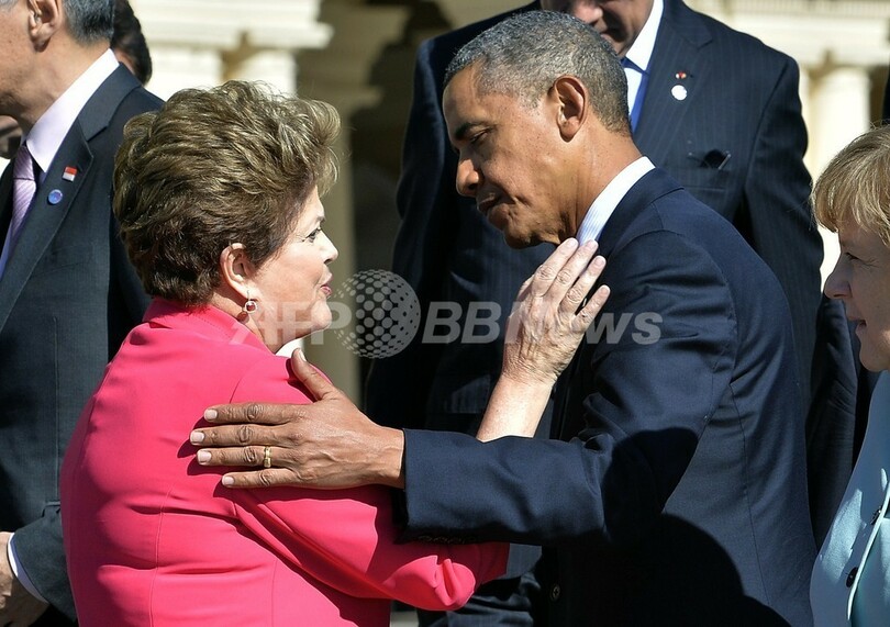 オバマ米大統領 ブラジル メキシコの大統領と会談 情報収集問題で関係改善図る 写真1枚 国際ニュース Afpbb News