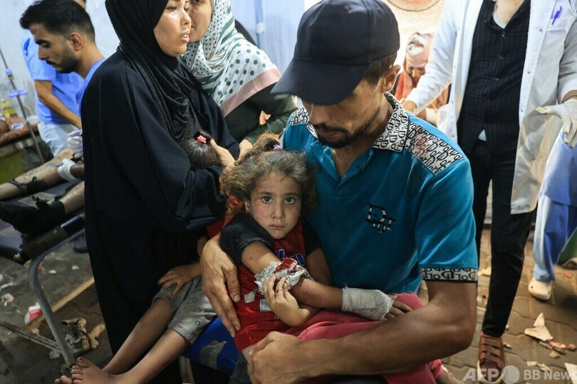 イスラエル軍、ガザ学校をまた空爆 15人死亡 8日間で5回目