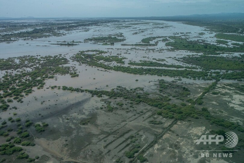 マラウイ南部の洪水被災地 56人死亡 約100万人が被災
