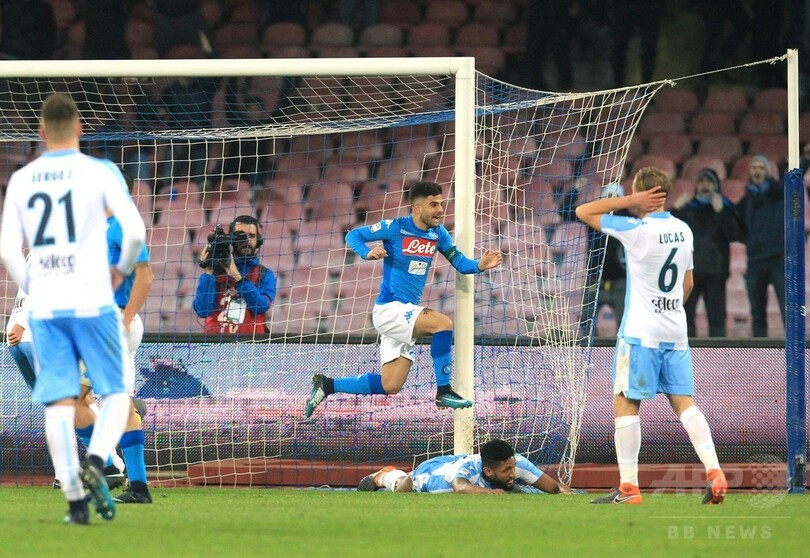 ナポリがラツィオに逆転勝利、ユーベと1差の首位キープ
