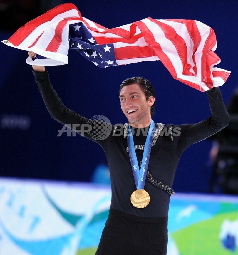 高橋が男子フィギュア初メダルの銅 優勝はライサチェク、バンクーバー冬季五輪