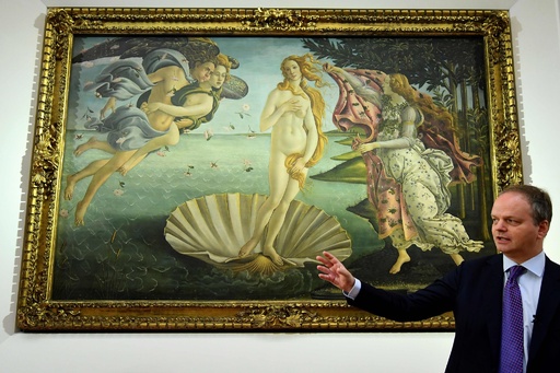 ボッティチェリの名画、美術館改修でゆったり鑑賞 伊 写真14枚 国際