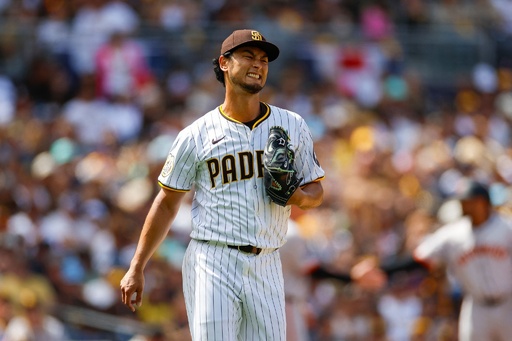 松井裕樹がメジャー初勝利 先発ダルビッシュ有は7奪三振 写真5枚 国際