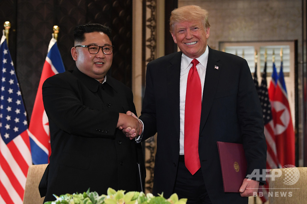 トランプ大統領、2回目の米朝首脳会談は「来年1月か2月にも」 トランプ大統領、2回目の米朝首脳会談は「来年1月か2月にも」