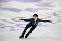 フィギュアスケート世界選手権、男子シングル・フリースケーティング（FS）。演技に臨む宇野昌磨（2021年3月27日撮影）。(c)Jonathan NACKSTRAND / AFP