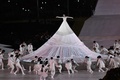 平昌オリンピックスタジアムで行われた平昌冬季パラリンピック閉会式の様子（2018年3月18日撮影）。(c)AFP/JUNG Yeon-Je