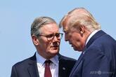 トランプ氏、英首相は「辞任するだろう」 批判とともに健闘祈る