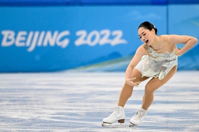 フィギュア団体戦女子SPの演技、北京五輪