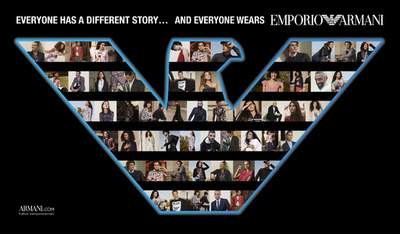 ストリートキャスティングでモデル起用、「エンポリオ アルマーニ」18年春夏AD