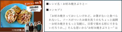 「お好み焼 アイデアレシピグランプリ！」を実施します！