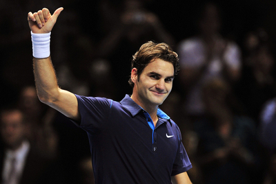 フェデラーとツォンガが決勝進出、ATPツアーファイナル