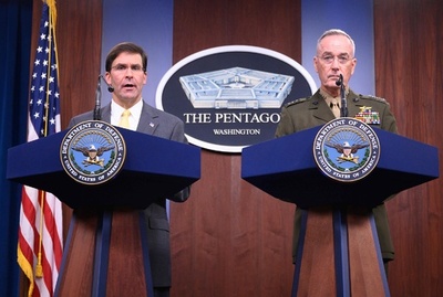 米国防長官、日韓対立エスカレートに「大変失望」 関係改善促す