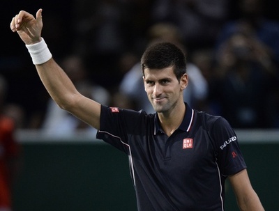ジョコビッチ、マレーを破り準決勝へ パリ・マスターズ