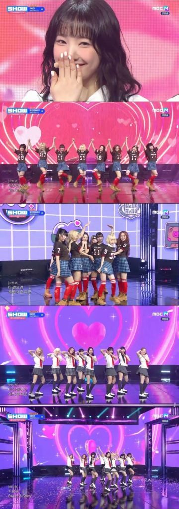 UNIS、デビュー1年で音楽番組初1位…「SWICY」で『ショー！チャンピオン』制覇