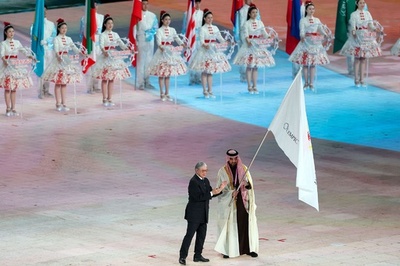 冬季アジア大会サウジ選手団団長 「中国の経験を取り入れたい」