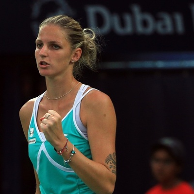 快進撃続くプリスコバ、新星対決制し決勝へ ドバイ・テニス選手権