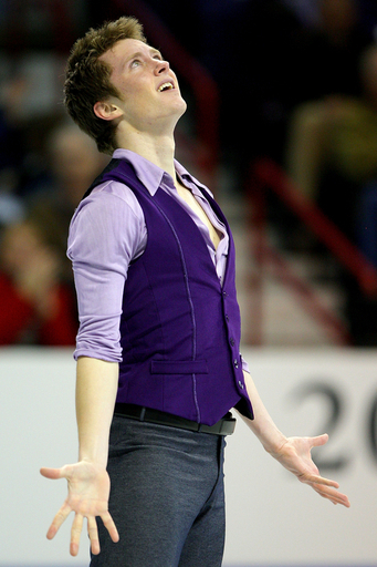 アボット 男子シングルSPで首位に、フィギュア全米選手権