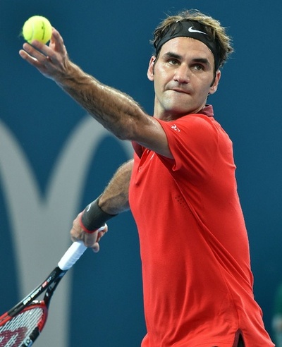 フェデラーがディミトロフを一蹴し決勝へ、ブリスベーン国際