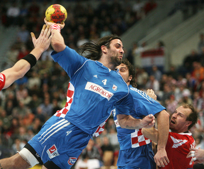 ＜ハンドボール 男子ハンドボール世界選手権＞決勝ラウンド、クロアチア デンマークに競り勝ち白星発進 - ドイツ