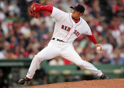 岡島 1回を無失点に抑える