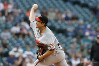 菅野が5勝目 マリナーズに7回1失点