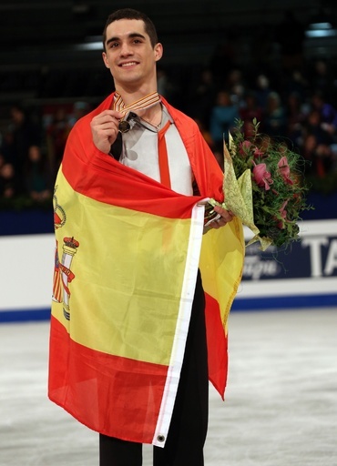 欧州王者フェルナンデスがソチ五輪スペイン代表の旗手に