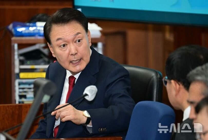 韓国のユン・ソンニョル（尹錫悦）前大統領(c)NEWSIS