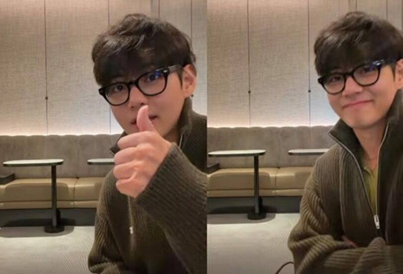 BTS V SNS (c)STARNEWS