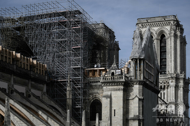 仏ノートルダム大聖堂再建 中国の専門家が協力へ 両国首脳が合意 写真4枚 国際ニュース Afpbb News