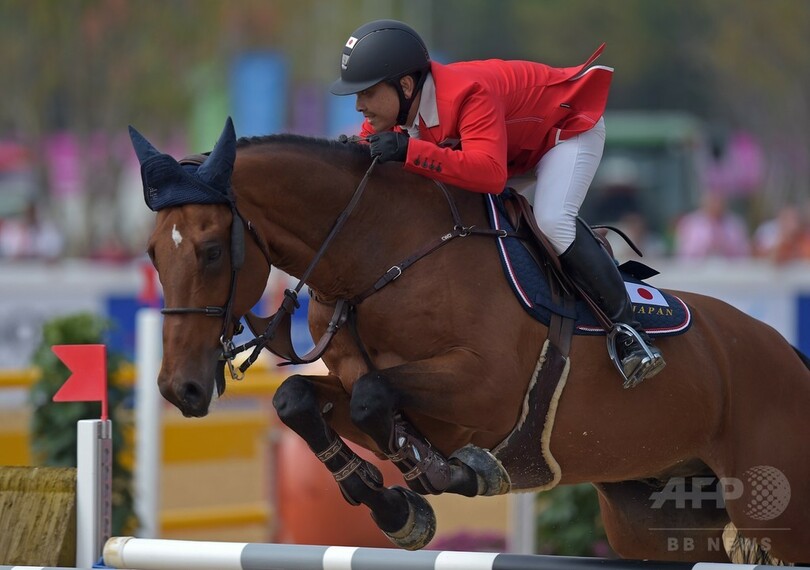 馬術で平尾が銀、杉谷が銅メダルを獲得 アジア大会