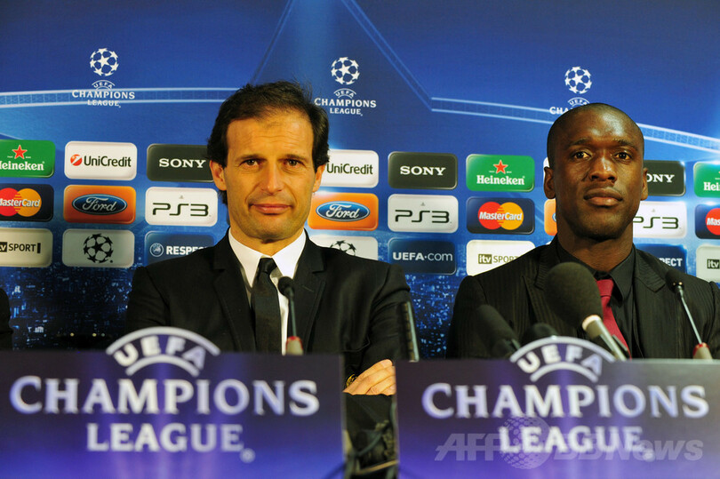 AFPの写真で振り返る「顔の肖像」 - ミランの指揮官セードルフ監督