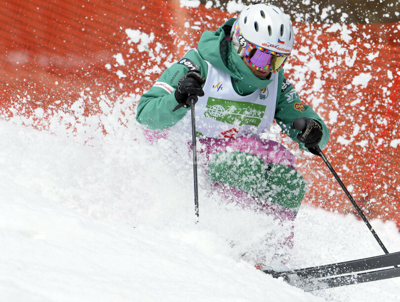 上村愛子 女子モーグルで初優勝、フリースタイルスキー世界選手権