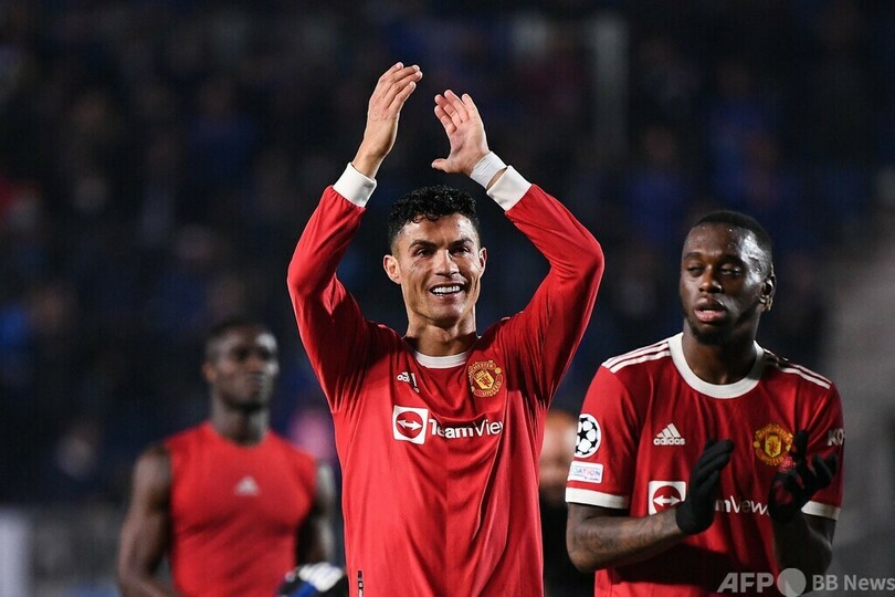 ロナウドが三度劇的ゴール、マンUがアタランタとドロー