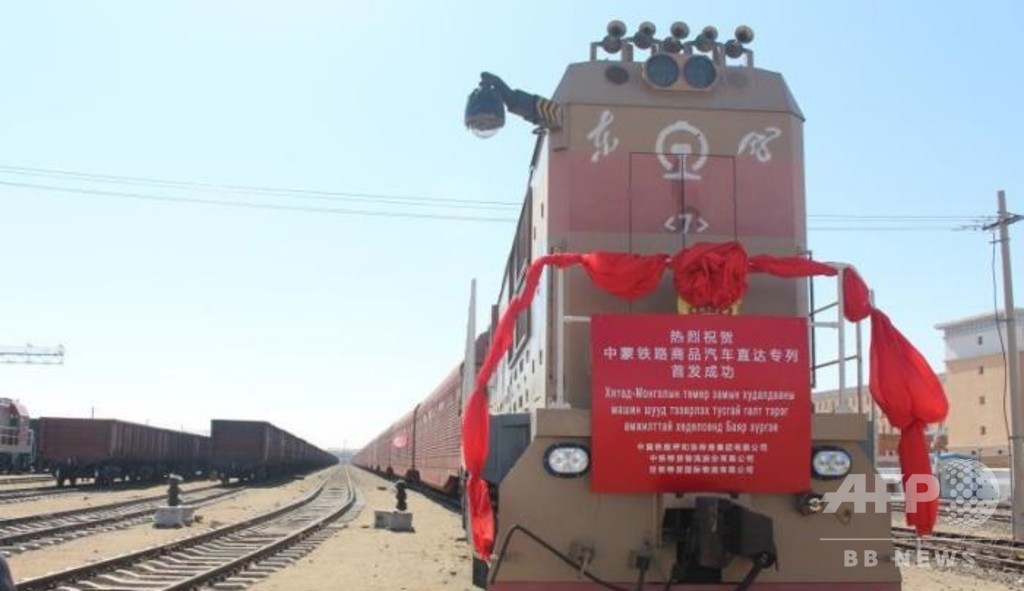 車輪交換方式 で貨物を輸出 中国からモンゴル 欧州へ 写真6枚 国際ニュース Afpbb News