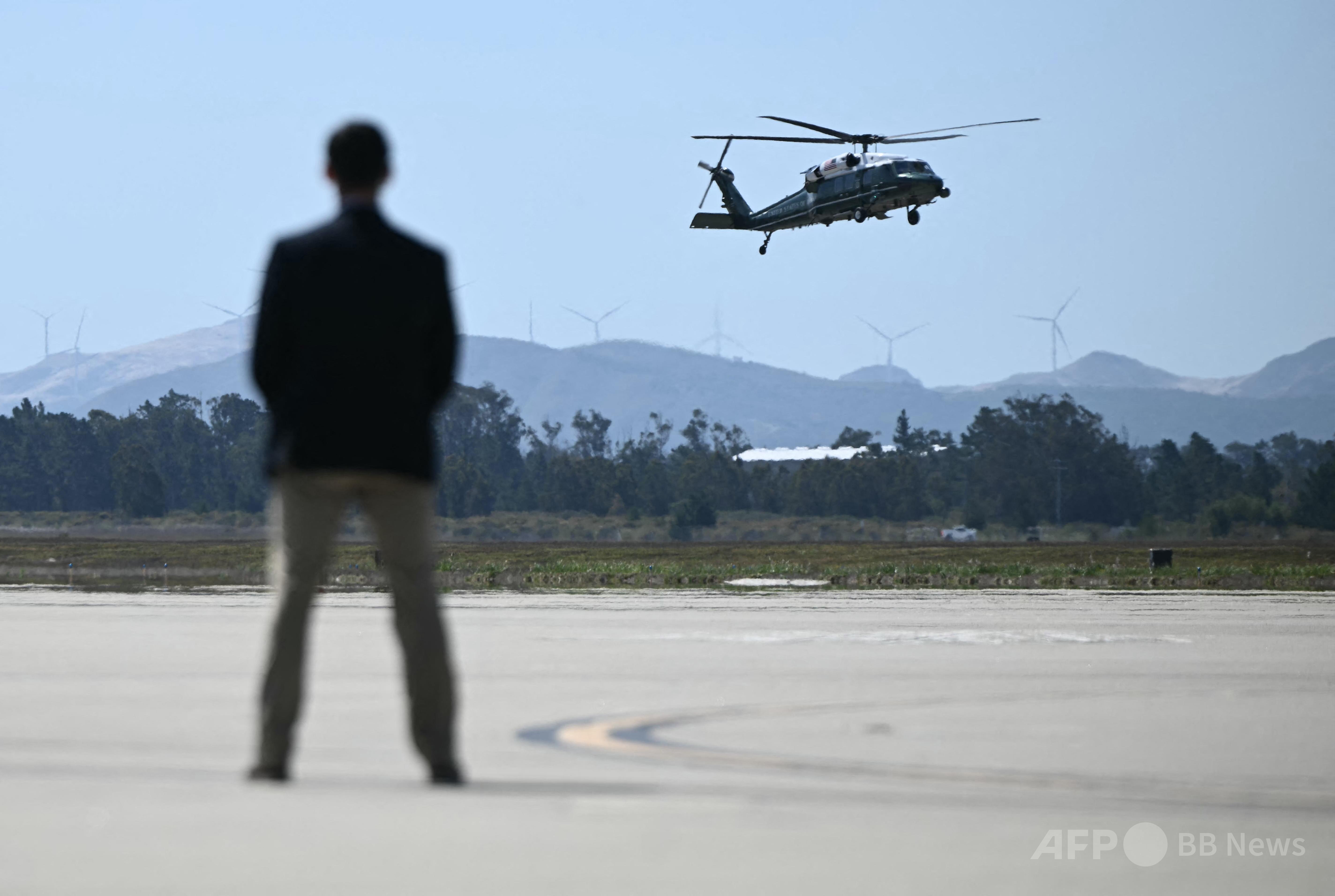 中国人の男、米軍基地上空にドローン飛ばし逮捕 写真1枚 国際ニュース：AFPBB News