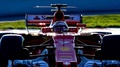 フォーミュラワン、バルセロナ合同テスト最終日に臨むフェラーリのキミ・ライコネン（2017年3月2日撮影）。(c)AFP/JOSE JORDAN