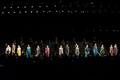 米ニューヨーク市内で発表された「モニーク・リュイリエー」15/16年秋冬コレクション（2015年2月13日撮影）。(c)AFP/Getty Images/Frazer Harrison