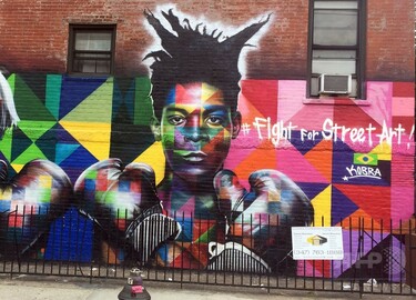 バスキア、美術館に冷遇されたポップカルチャーの寵児 写真8枚 国際