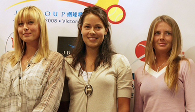 シャラポワとイワノビッチ 「女子テニス界に汚点はない」