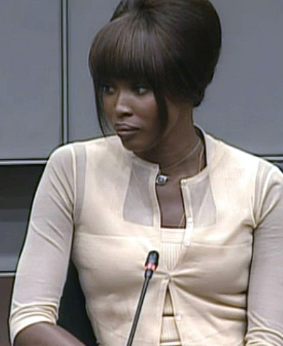 N・キャンベルさん、国際戦犯法廷で証言 ダイヤ原石を「汚れた小石かと」