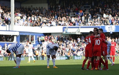 リバプール、終盤の点の取り合い制しQPR下す