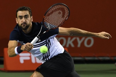 チリッチが快勝で準決勝進出、楽天ジャパンOP