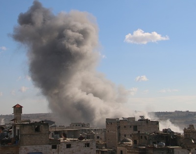 ロシアがアルカイダ系組織の刑務所空爆、87人死傷 シリア