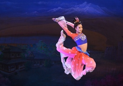 中国舞踏団、米NY公演「シルクロード」のドレスリハーサル