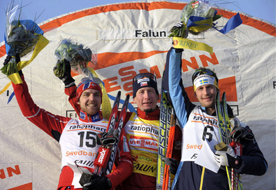 バウアー W杯第14戦男子30キロメール・パシュートを制す