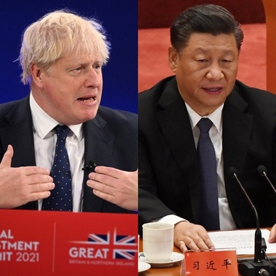 英ジョンソン首相、習主席に気候変動対策を要請 COP26前に電話会談