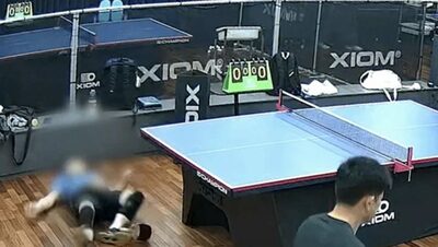 非番の韓国警察官、卓球場で倒れた70代男性に心肺蘇生、迅速な措置で一命取り留める