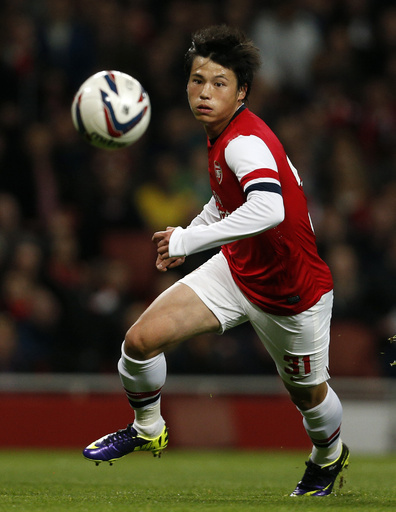 アーセナルの宮市、FCトウェンテへ期限付き移籍